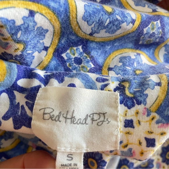 Bed Head PJs Majolica Long Sleeve Top & Pants Jersey Knit Pajama Matching Set - Picture 4 of 7